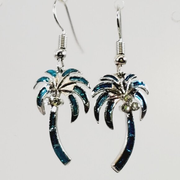 Palm Tree Earrings (93615) - Picture 1 of 3